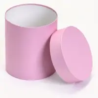 Набор круглых подарочных коробок 5 в 1 &laquo;Кварц&raquo; 23&times;23&times;23 - 14&times;14&times;14 см