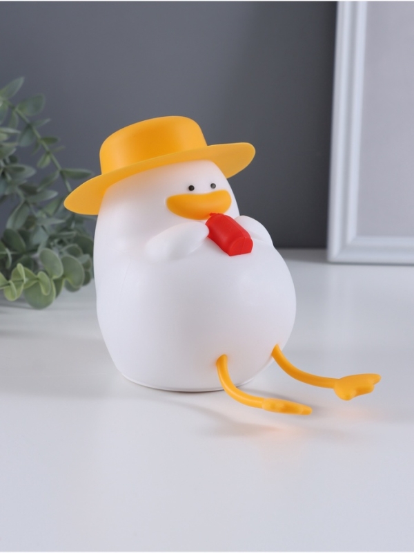 Ночник антистресс Ночник антистресс "Утка в отпуске" 2Вт LED RGB USB 10х8,5х14,5см