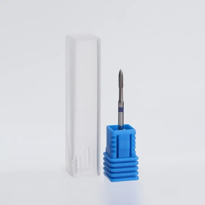 Фреза для маникюра, безопасная, 6 граней, 1.2&times;10 мм, в пластиковом футляре