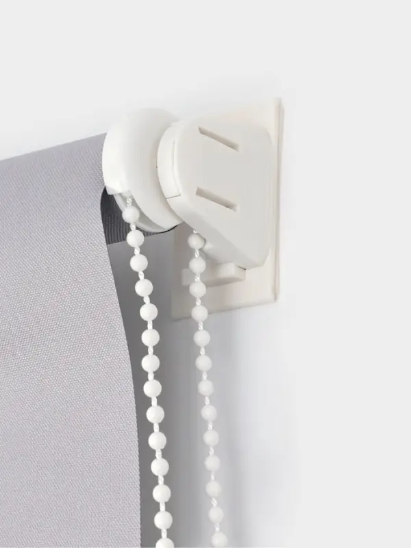 Штора рулонная 60х160см "Блэкаут" (по полотну 57х160см), цвет серый