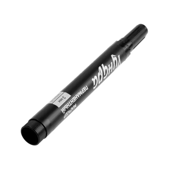 Маркер строительный ТУНДРА, перманентный, черный, ширина линии 3 мм Маркер строительный ТУНДРА, перманентный, черный, ширина линии 3 мм