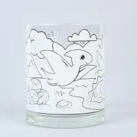 Кружка для росписи + игрушка  "Дино" (без краски)