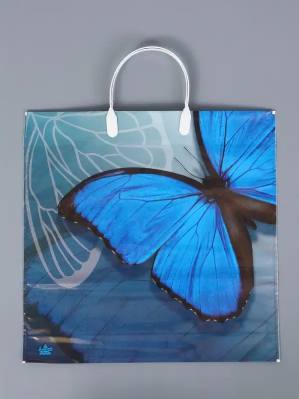 Пакет Легкость полета- пластиковая ручка 36 х 37 см 100 мкм