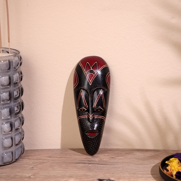 Маска Маска "Абориген" дерево 19 см