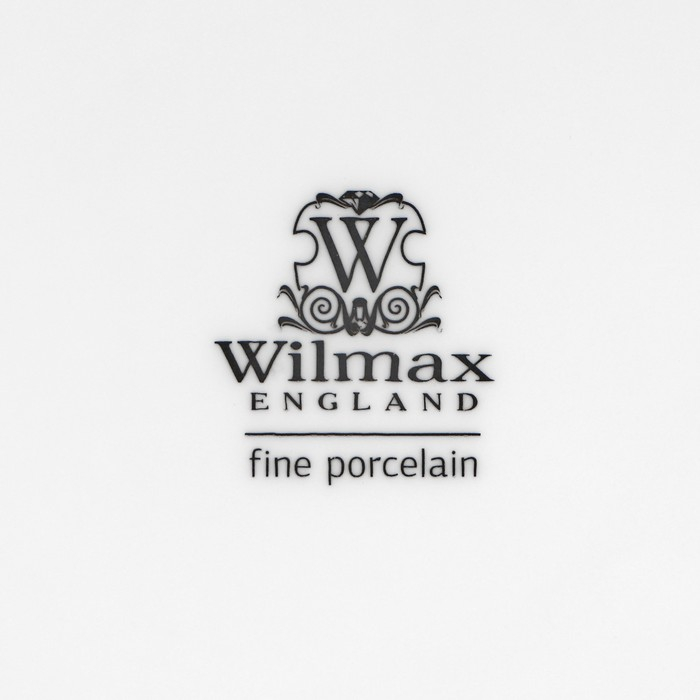 Маслёнка фарфоровая Wilmax, 19×12,5×8,5 см, цвет белый Маслёнка фарфоровая Wilmax, 19×12,5×8,5 см, цвет белый