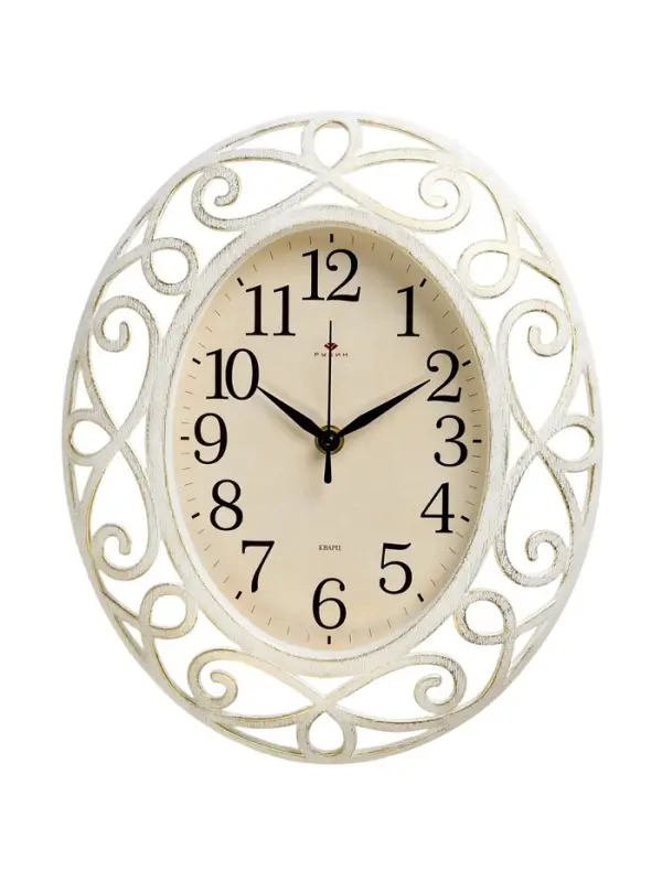 Часы настенные интерьерные &laquo;Витки&raquo;, бесшумные, плавный ход, 31&times;26 см