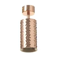 Спот &laquo;Астер&raquo; GU10 медь 7.5&times;7.5&times;20 см