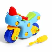 Конструктор для малышей &laquo;Мотоцикл&raquo;, 27 деталей