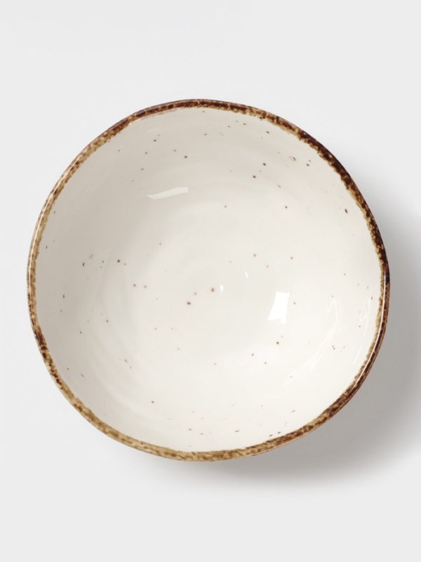 Миска Magistro Alpine Frost 17 см 16.9×7.3 белая