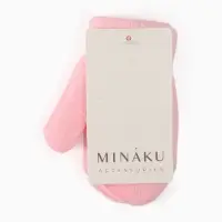 Варежки детские MINAKU двухслойные, цвет розовый, 12 см