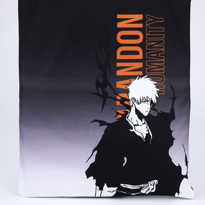 Шопер «Ичиго», 35х0.5х40 см, отдел без молнии, без подклада, чёрный Шопер «Ичиго», 35х0.5х40 см, отдел без молнии, без подклада, чёрный