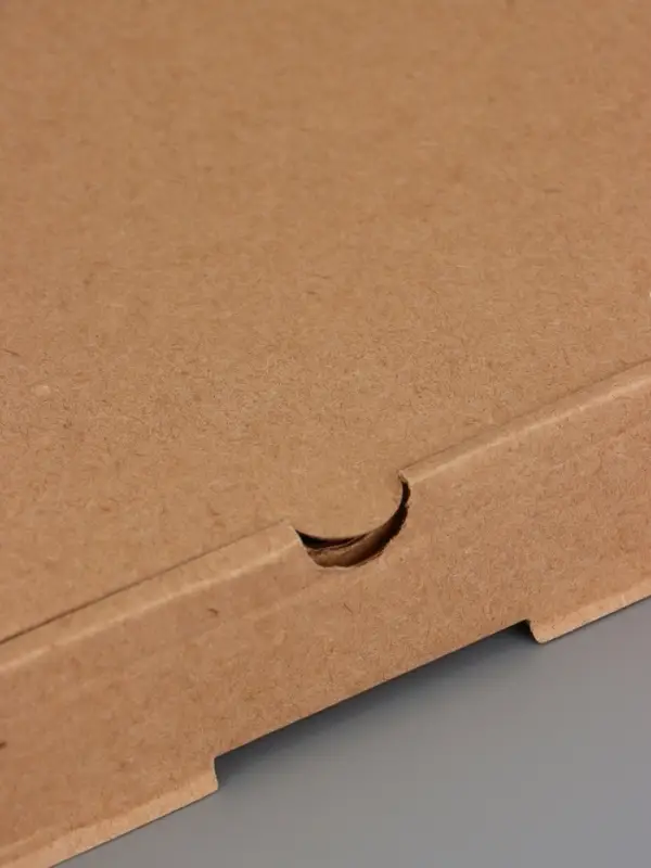 Коробка для пиццы, бурая, 30&times;30&times;4 см