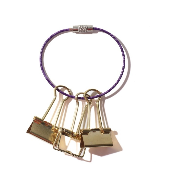 Держатель универсальный «Хомут» набор 10 шт., металл, цвет МИКС, 1,5×1,5×15 см