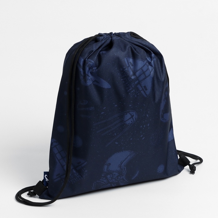 Мешок для обуви  Мешок для обуви "Роскосмос", синий