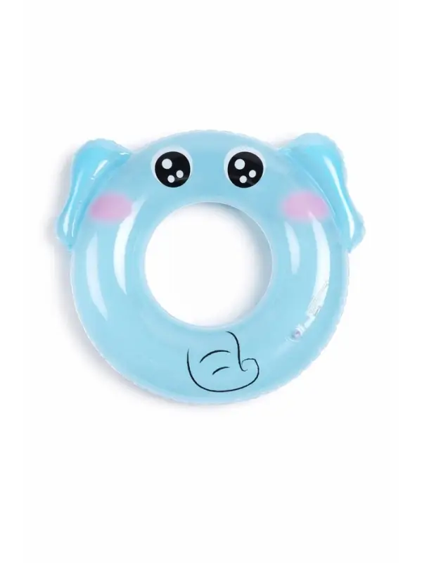Круг для плавания &laquo;Слоник&raquo;, надувной, d=55 см, от 3 лет, голубой