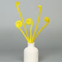 Синельная проволока, набор 100 шт, размер 1 шт 30х0,8 см, цвет желтый