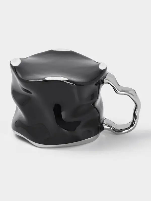 Кружка «Ночная роскошь», 350 мл, керамика, чёрная