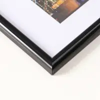 Фоторамка для фото 21х30 см, с паспарту 15х21 см, Vivo, чёрный