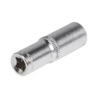 Головка торцевая 1/4"DR шестигранная 11мм, L=50мм