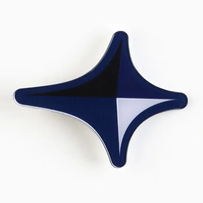 Заколки для волос на открытке «Аниме», 3,7 х 3,7 х 1 см