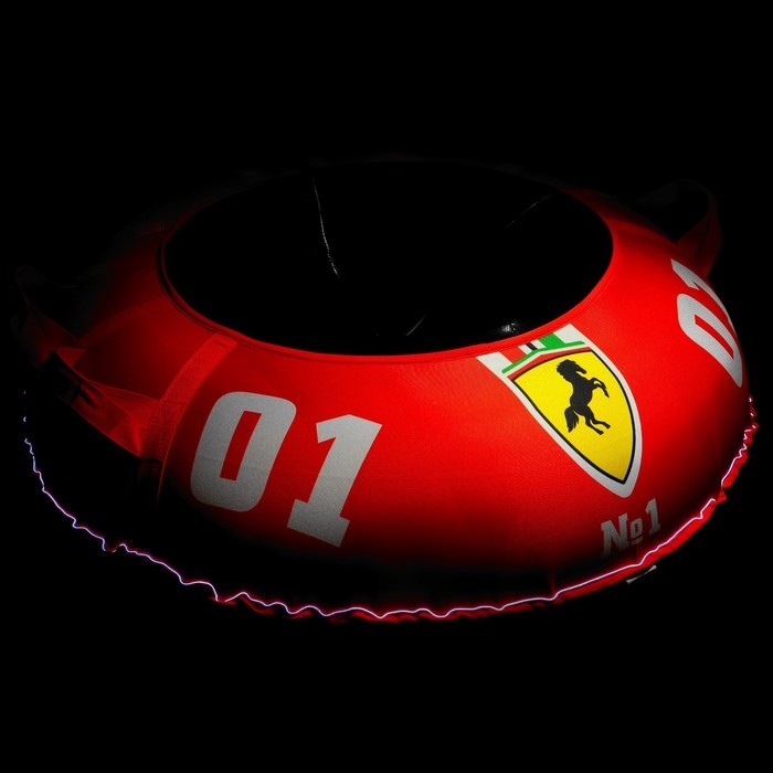 Тюбинг-ватрушка Winter Star «#1», LED-подсветка, диаметр чехла 107 см Тюбинг-ватрушка Winter Star «#1», LED-подсветка, диаметр чехла 107 см