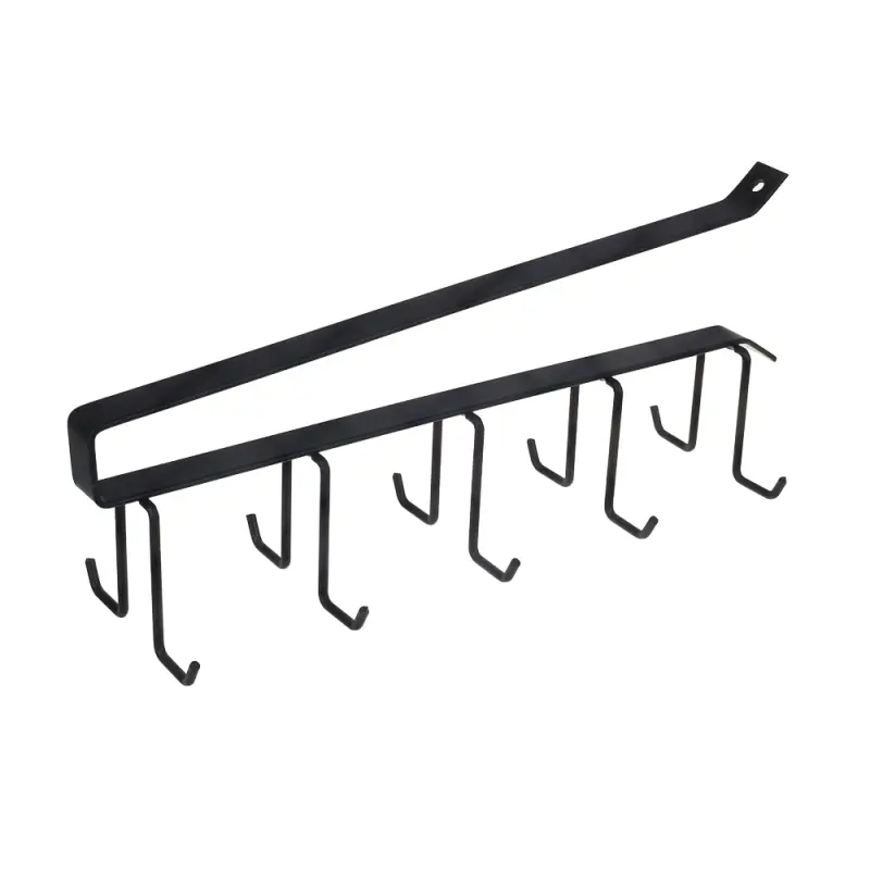 Вешалка подвесная на полку тм VETTA, 26х7см, 10 крючков, металл