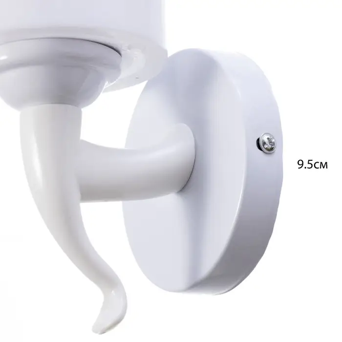 Бра "Холли" Е27 15Вт белый 8х22 см