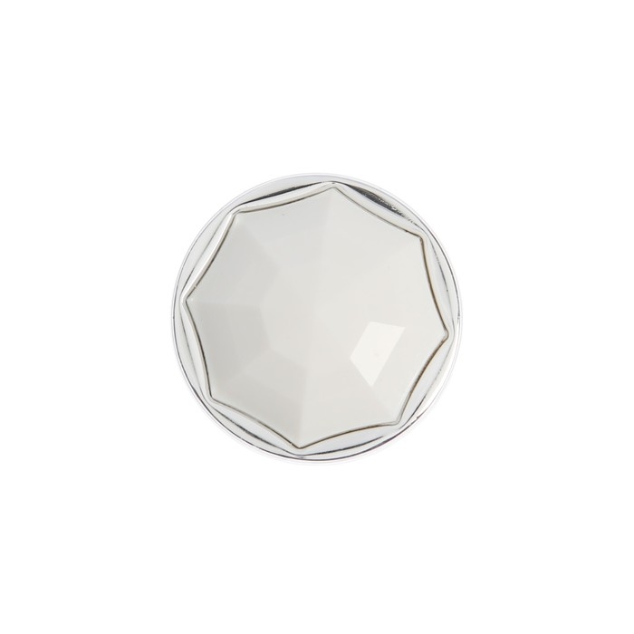 Ручка-кнопка CAPPIO РК046, d=38 мм, пластик, цвет хром, 8 шт. Ручка-кнопка CAPPIO РК046, d=38 мм, пластик, цвет хром, 8 шт.