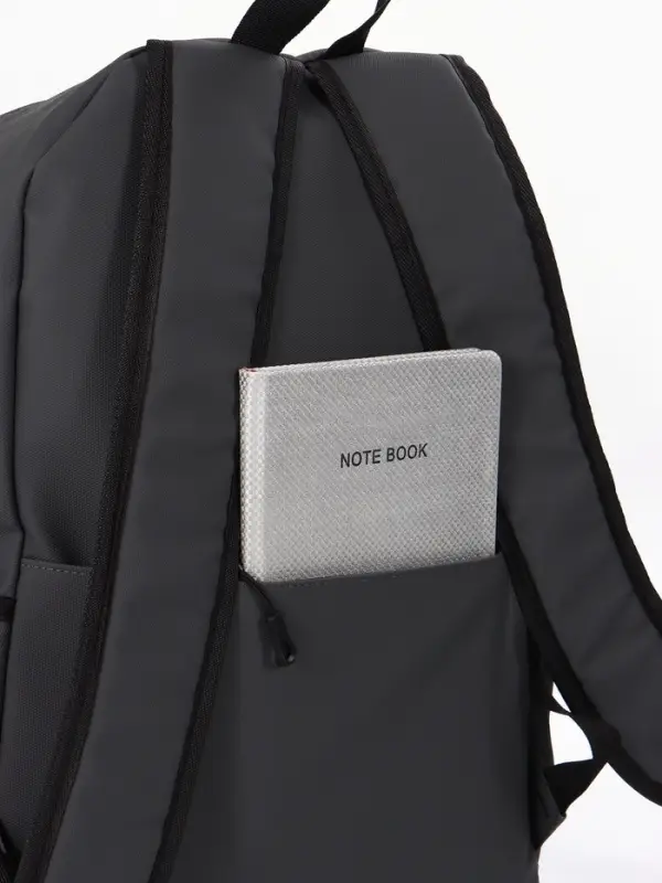 Рюкзак водонепроницаемый, 1 отделение, 5 карманов, 31&times;14&times;46 см, серый