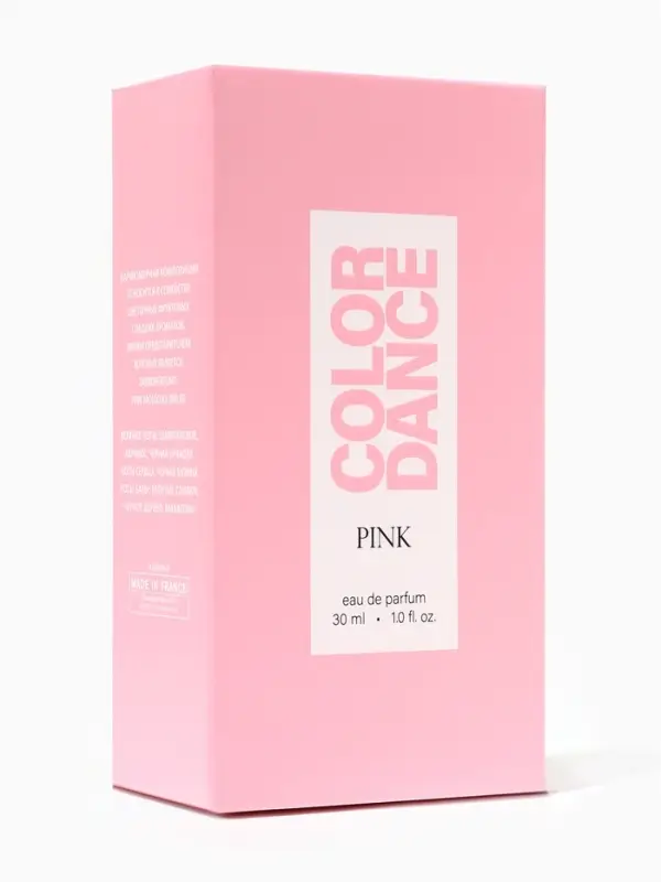 Парфюмерная вода женская Color Dance Pink, 30 мл