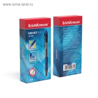 Ручка гелевая автоматическая Erich Krause SMART-GEL, узел 0.5 мм, чернила синие, длина линии письма 500 метров