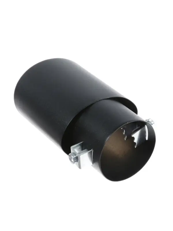 Насадка на глушитель 14&times;8.5 см, посадочный 64 мм, черный матовый