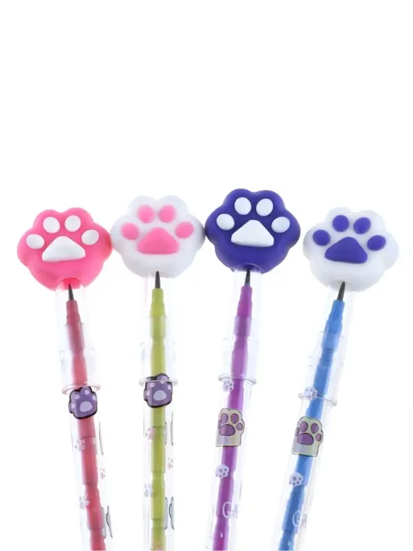 Карандаш - прикол секционный &laquo;Лапка&raquo;, МИКС (штрихкод на штуке)