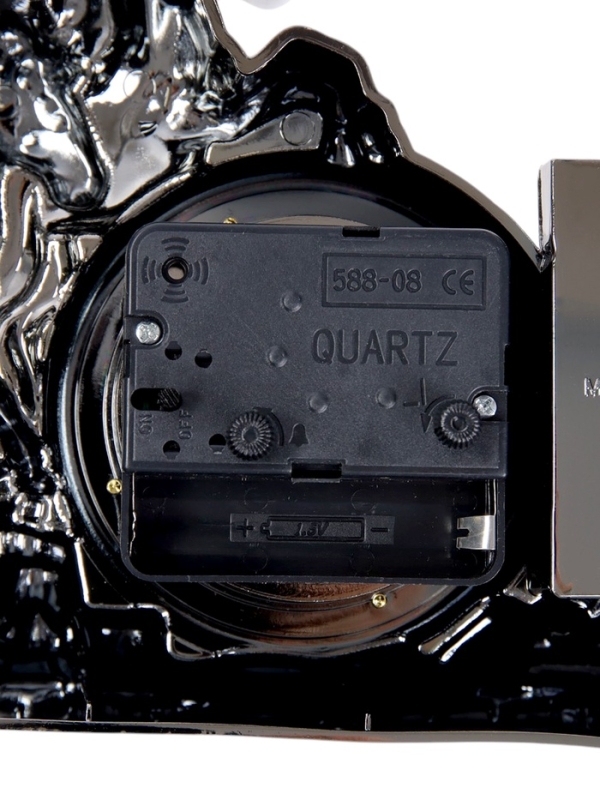 Часы настольные - органайзер для канцелярии будильник «Кони», 14×17×4 см Часы настольные - органайзер для канцелярии будильник «Кони», 14×17×4 см