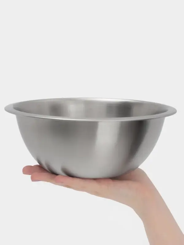 Миска Hanna Kn&ouml;vell, 1.8 л, d=22 см, толщина 0.4-0.5 мм, нержавеющая сталь