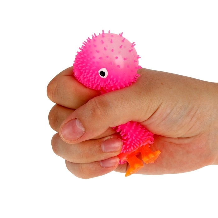 Ёжка «Цыплёнок» световая, цвета МИКС Ёжка «Цыплёнок» световая, цвета МИКС