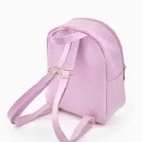Рюкзак дет 18*8*23 см, Девочка, отд на молнии, сиреневый