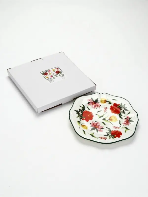 Тарелка "Цветочный вальс", 23 см