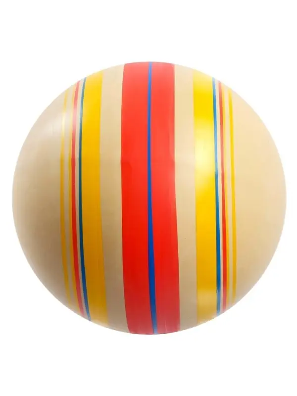 Мяч резиновый, диаметр 20 см, эко, ручное окрашивание