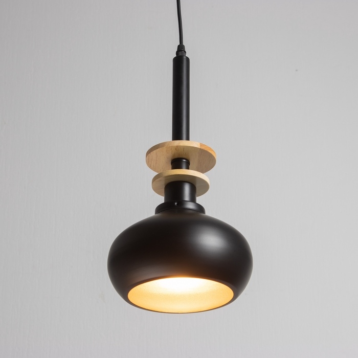 Светильник Светильник "Клинт" 1х40Вт Е27 черный бронза 20х20х38(138)см