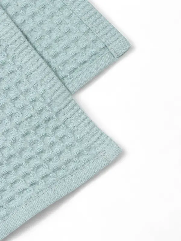 Набор банных полотенец LoveLife "Waffle mint" 2 шт: 100х150, 50х100 см., 100% хл