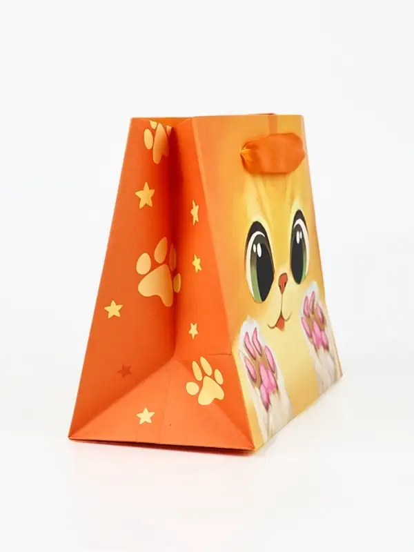 Пакет подарочный «Котик», 19.5 х 14.5 х 8.5 см Пакет подарочный «Котик», 19.5 х 14.5 х 8.5 см