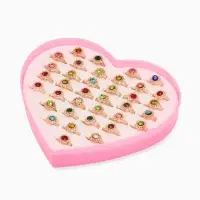 Кольцо &laquo;Выбражулька. Орбита&raquo;, МИКС в золоте, безразмерное