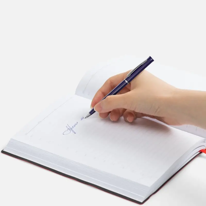 Ручка шариковая Euro Chrome, синяя