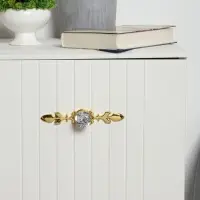 Ручка-кнопка CAPPIO, d=30 мм, L=168 мм, цвет золото