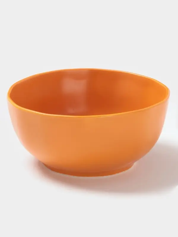 Салатник Magistro Potter, 1.2 л, d=17.4, фарфор, оранжевый
