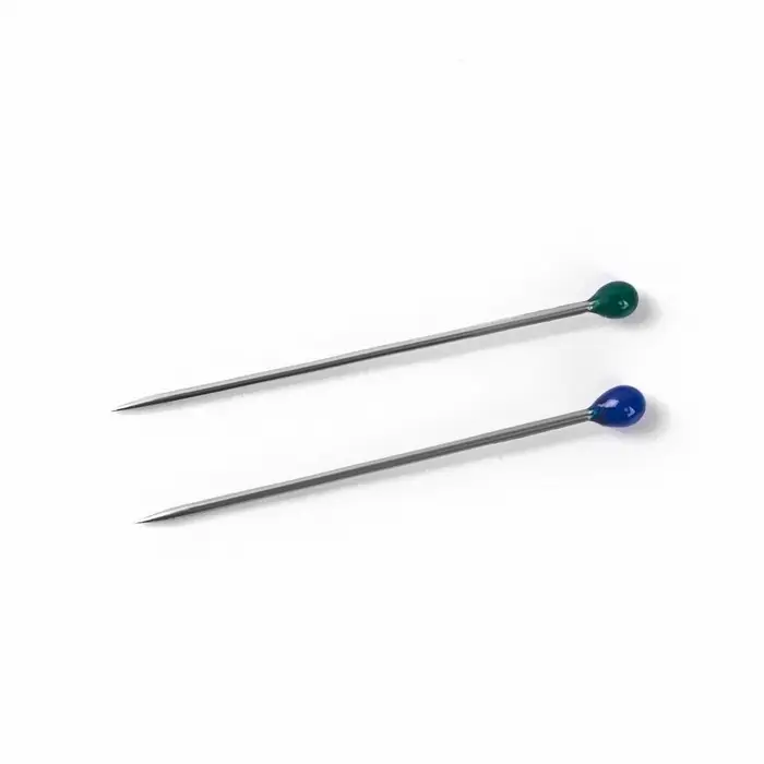 Булавки портновские, 25 мм, 50 шт., разноцветные