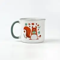 Кружка керамическая &laquo;Осень в лесу&raquo;, 450 мл