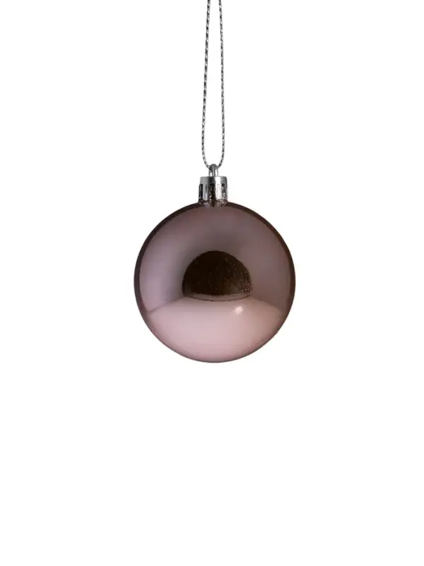 Ёлочные игрушки &laquo;Звёздный вечер&raquo;, новогодние, набор 22 шт., розовый