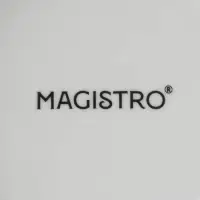 Тарелка глубокая Magistro &laquo;Морской бриз&raquo;, 400 мл, d=20 см, фарфор, белая